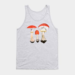 Fly Agaric Mushrooms Tank Top